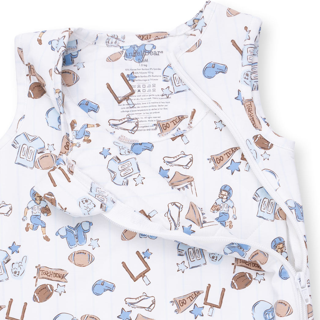 Football Nursery Sleep Sack / 0-6 months